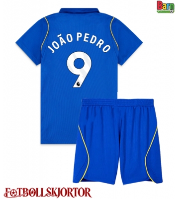 Chelsea Joao Pedro #9 Hemmakläder Barn 2026-27 Kortärmad (+ Korta byxor)